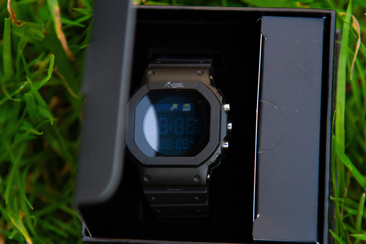 montre de prière QiblWatch — horaires, Qibla et rappel discret
